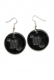 Scorpio Ceramic Earrings